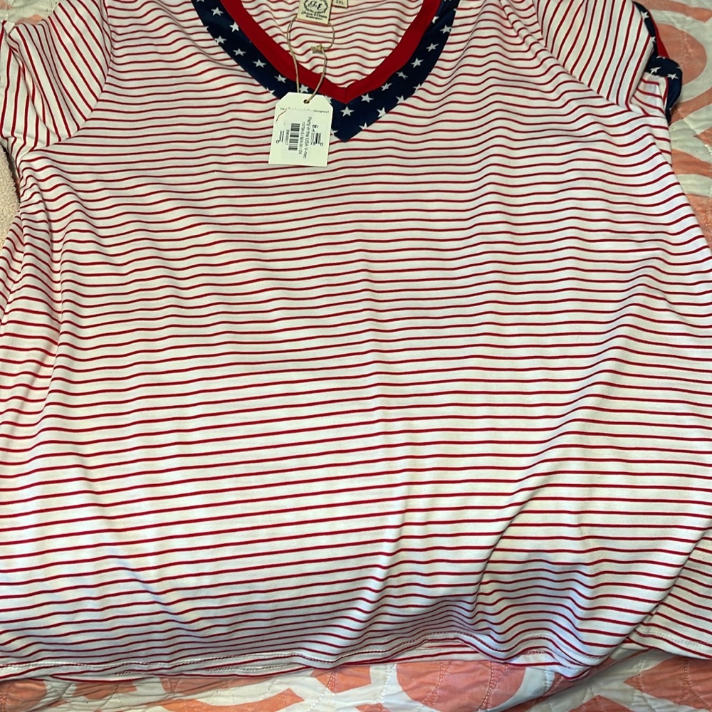Red, white and blue